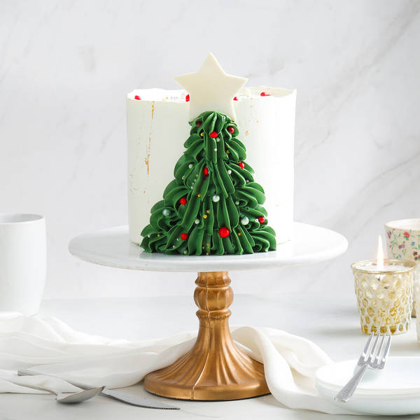 Christmas Tree Cake