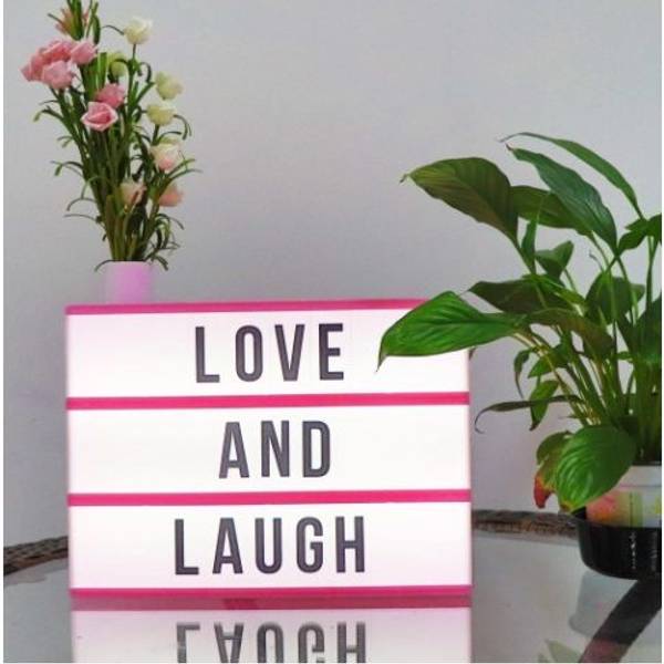 Cinematic Light Box - Rectangle - Colourful - 6in