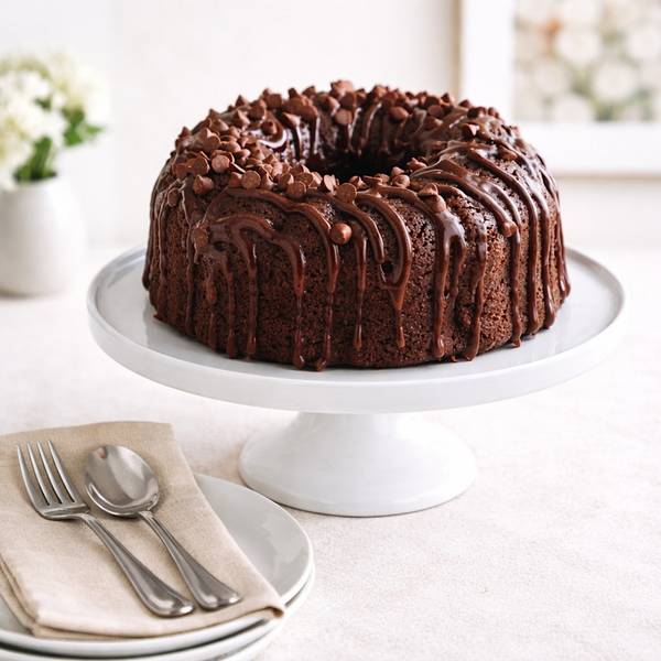 Classic Chocolate Creme Celebration Cake