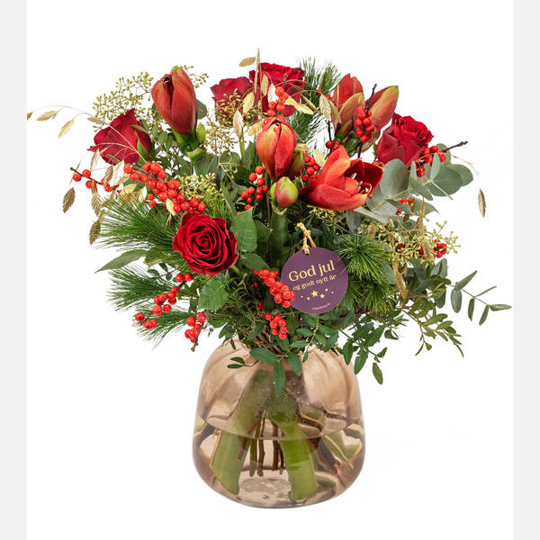 Classic Christmasbouquet Red Large 240503