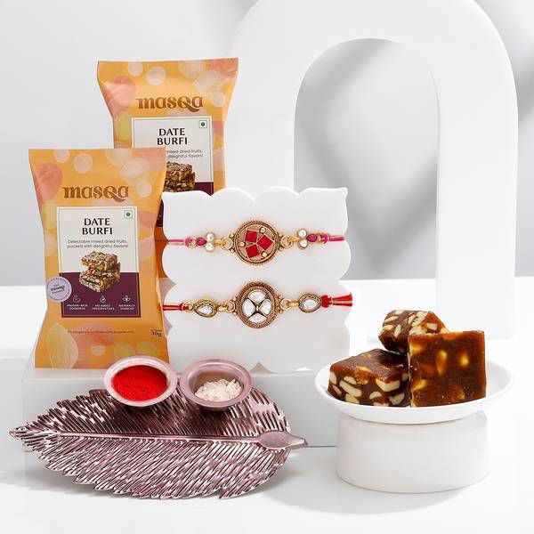 Classic Meenakari Rakhis Hamper