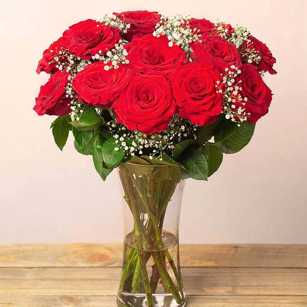 Classic Valentine's Day Rose Arrangement
