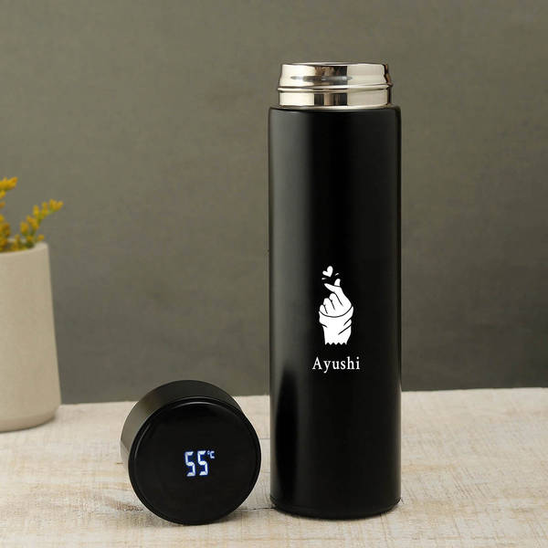 Click Love Personalized Stainless Steel Water Bottle (350 ml)