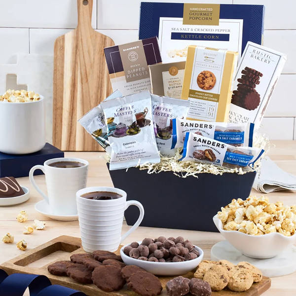 Coffee & Chocolates Gift Basket Classic