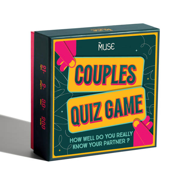 Couples Quiz Card Game - Single Piece