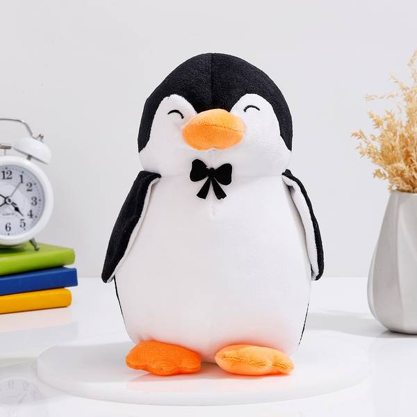 Cuddle Buddy Black And White Penguin Plushie
