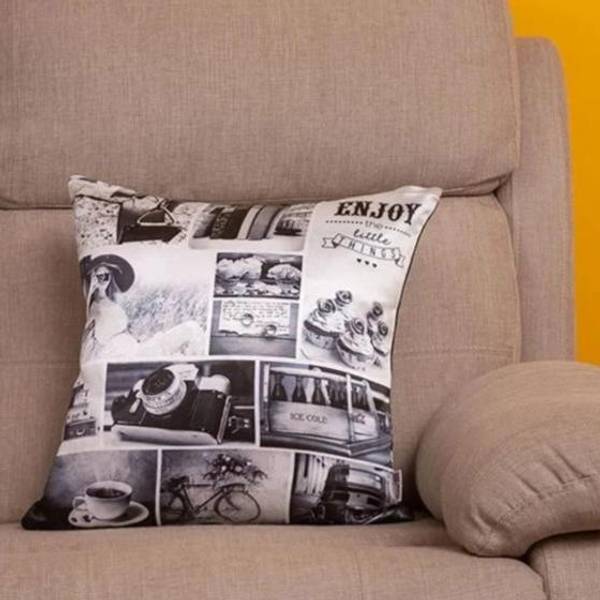 Cushion Cover - Black And White