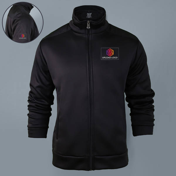 Customized Zippered Fleece Jacket for Men