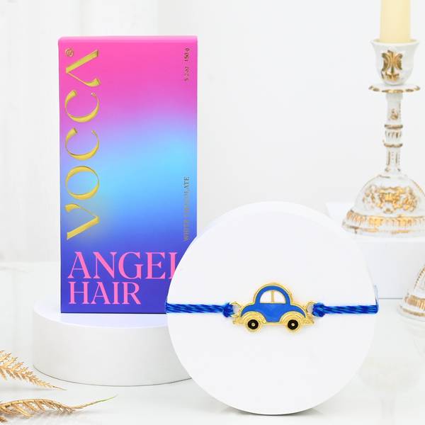 Cute Kids Car Rakhi Combo