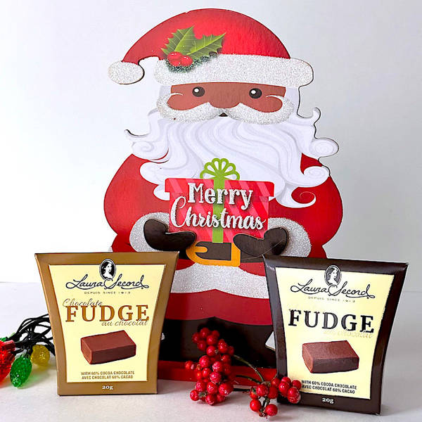Cute Santa Decor And Treat Christmas Combo