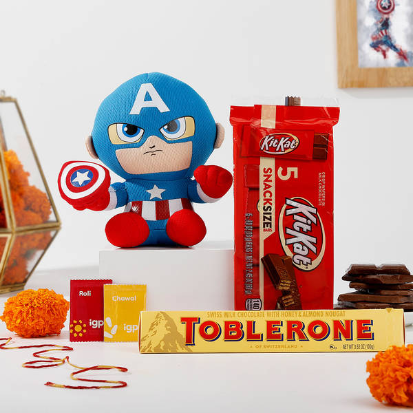 Cute Superhero Bhai Dooj Hamper
