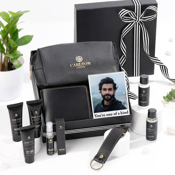 Dapper Men Personalized Essentials Hamper