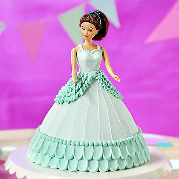 Dashing Barbie Cream Cake (3.5 Kg)