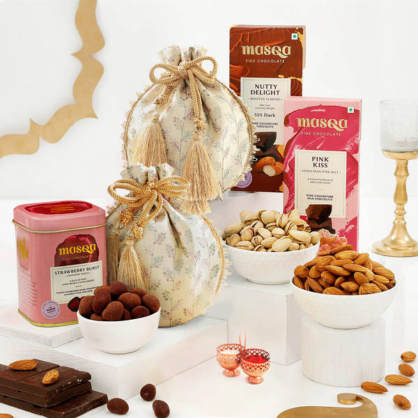 Decadent And Nutritious Indulgence Gift Hamper