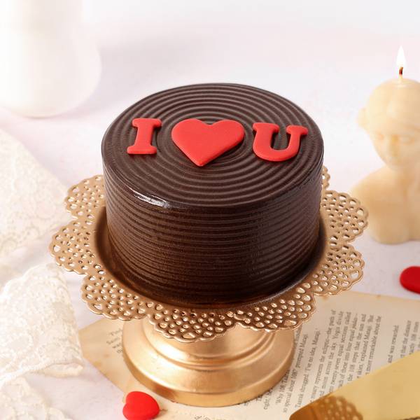 Decadent Choco Truffle Cake For Valentine's Day