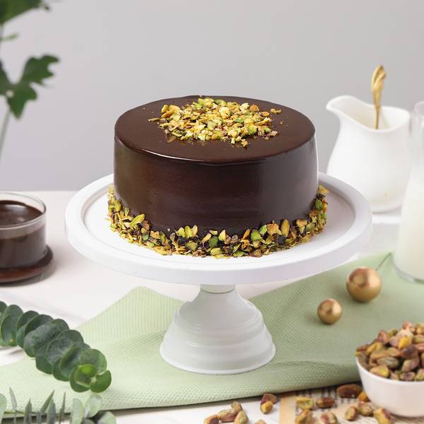 Decadent Chocolate Kunafa Cake