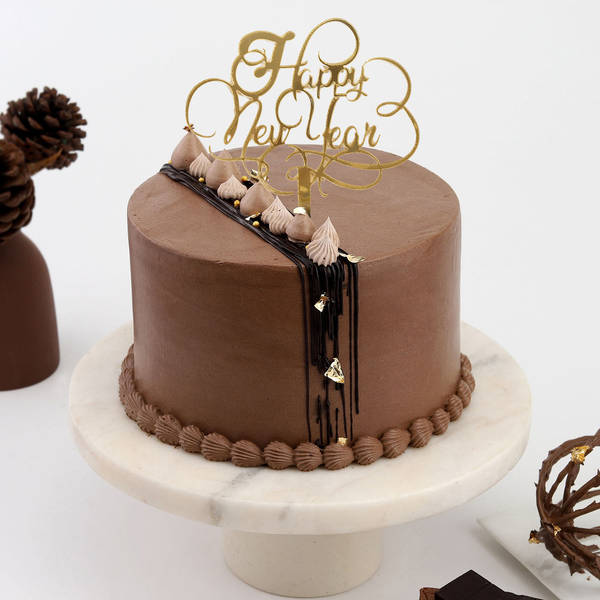 Decadent Chocolate Truffle Cake