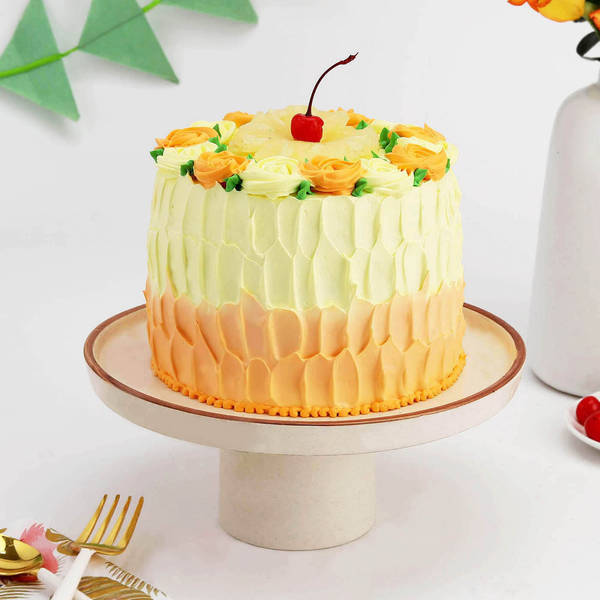 Delicious Creamy Pineapple Cake (2 kg)