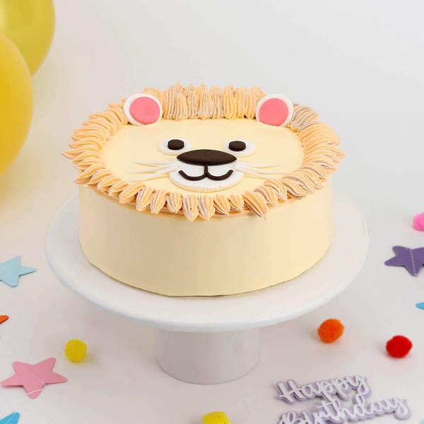 Delicious Lion Face Cake (2 Kg)