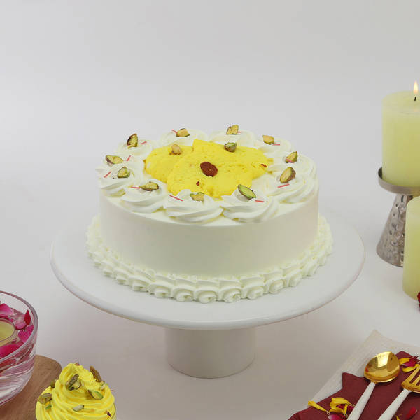 Desi Fusion Rasmalai Cake (500 Gm)