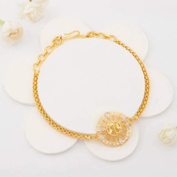 Divine Ganesha Bracelet Rakhi