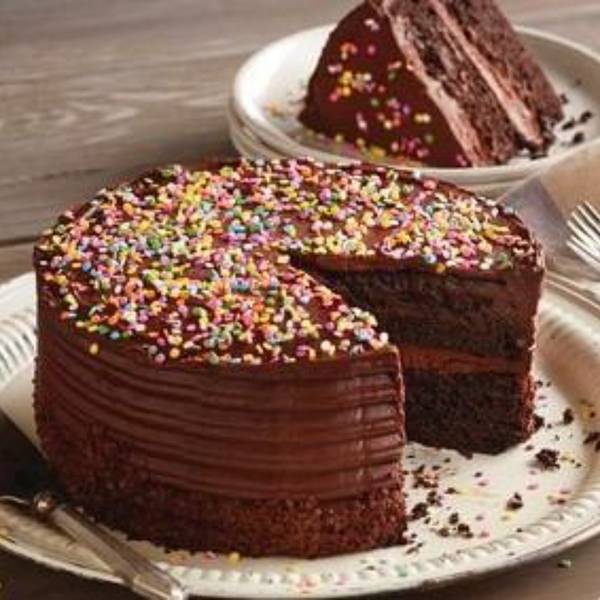 Double Chocolate Love Valentine's Day Cake (1 Kg)