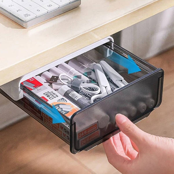 Drawer - Under The Table - Translucent - Assorted - Single Piece