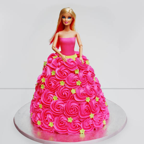 Dressup Barbie Cream Cake (2.5 Kg)