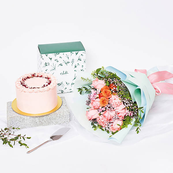 Edith Patisserie Lychee Rose Cake