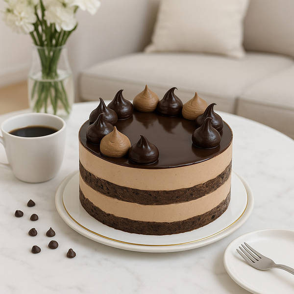 Eggless Chocolate Cake