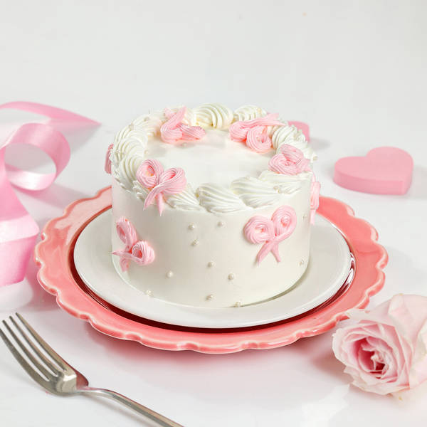 Elegant Bows Mini Cake
