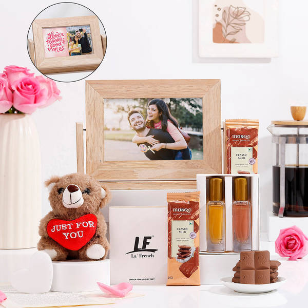 Elegant Love Personalized Gift Hamper For Her