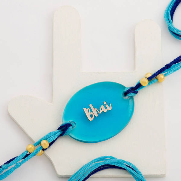 Elegant Resin Bhai Rakhi