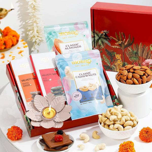 Elegant Treats And Light Diwali Hamper