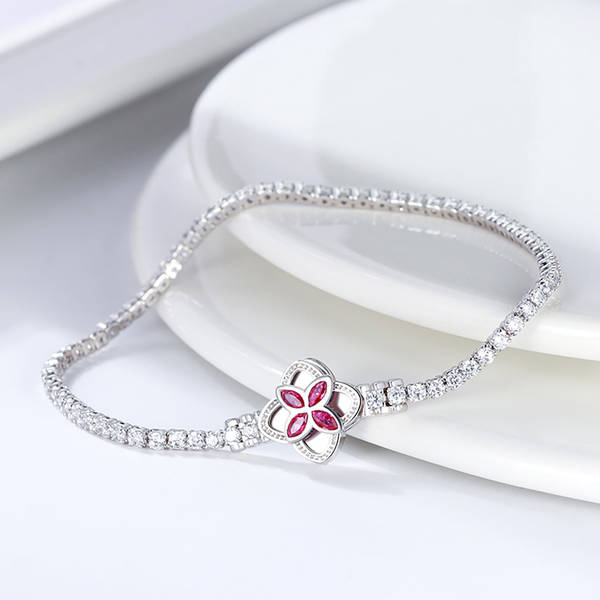 Enchanting Elegance Tennis Bracelet