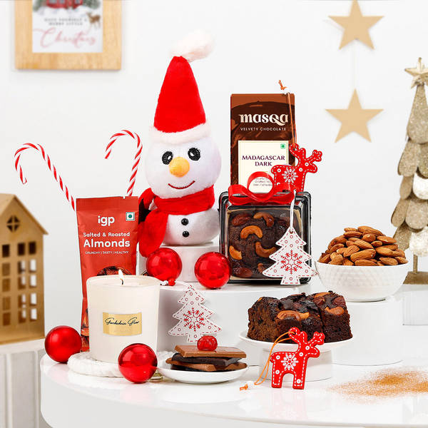 Enchanting Snowman Cheer Christmas Hamper
