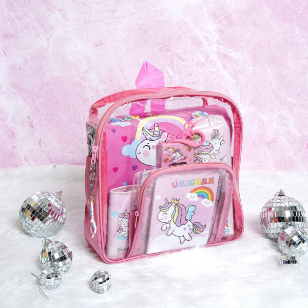 Enchanting Unicorn 11-In-1 Stationery Kit For Kids