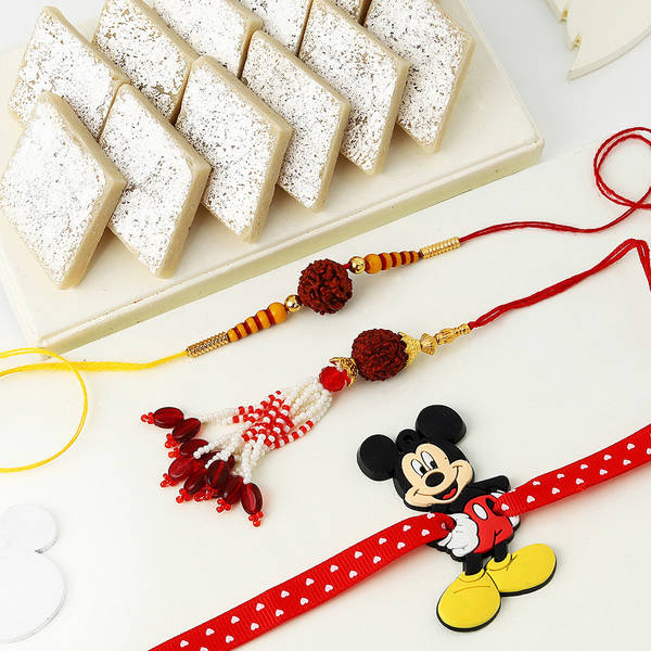 Enticing Celebrations Family Rakhi Hamper