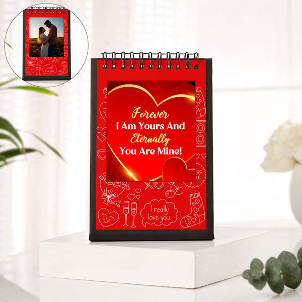 Eternally Yours Personalized Couple's Calendar