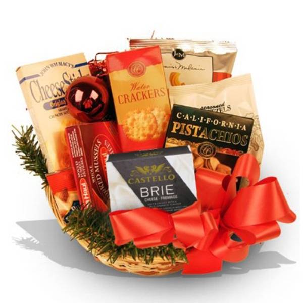 Evergreen Indulgence Christmas Gourmet Basket