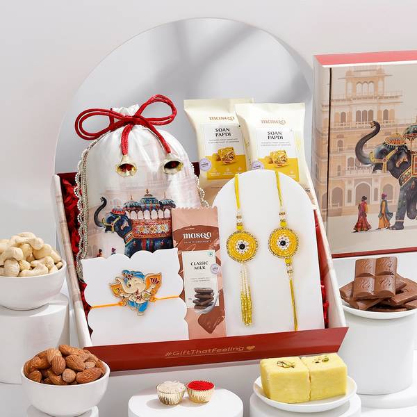 Evil Eye Family Rakhi Hamper