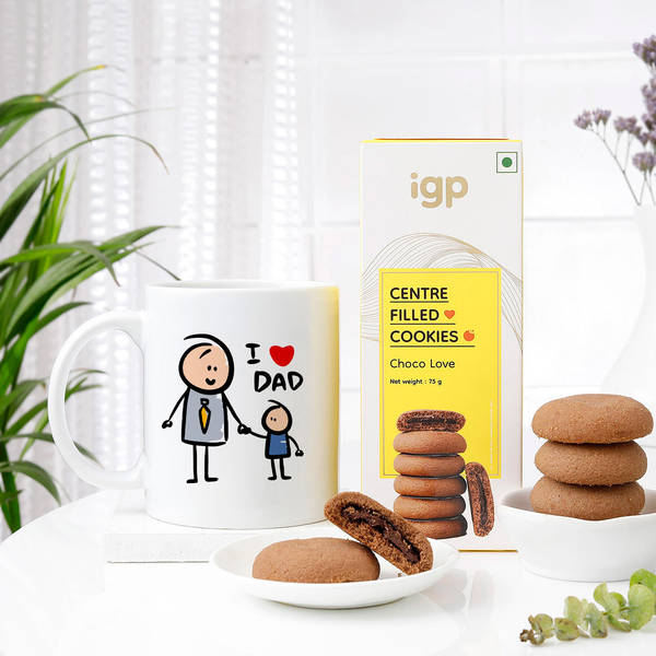 Father's Day Personalized Tea Time Combo