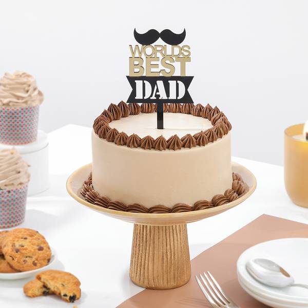 Fathers Day Chocolate Swirl Cake