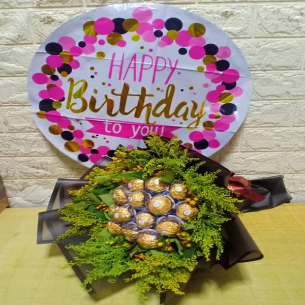 Ferrero Rocher Birthday Treat Bouquet