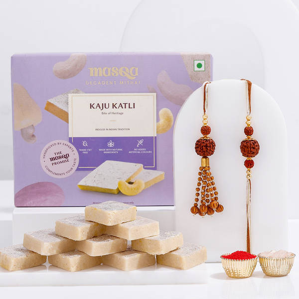 Festive Essentials Bhai Bhabhi Rakhi Set