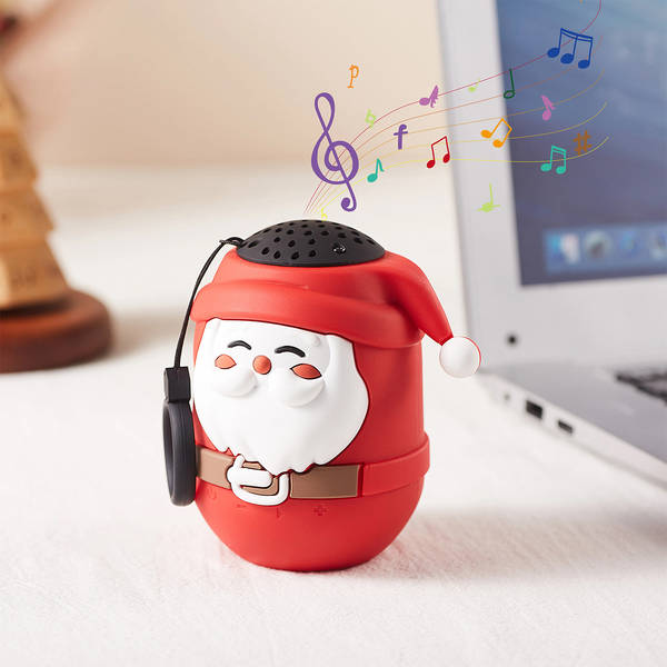Festive Santa Stereo Acoustics System - Red - Single Piece