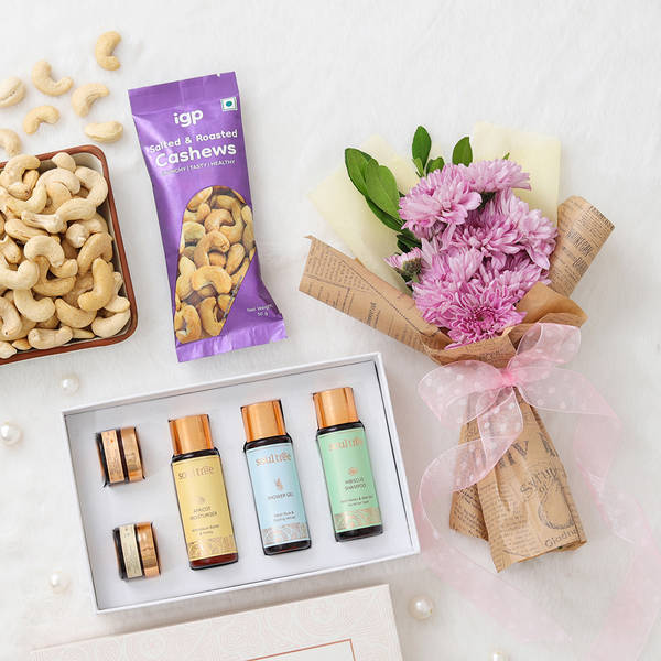 Floral Serenity Hamper For Mom