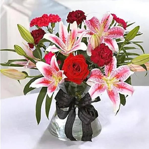 Flower Arrangement in Vase