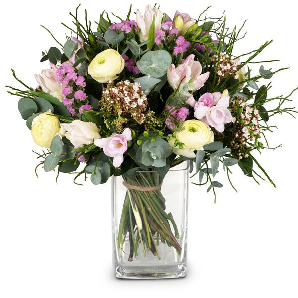 Flower bouquet Tender Spring Greetings