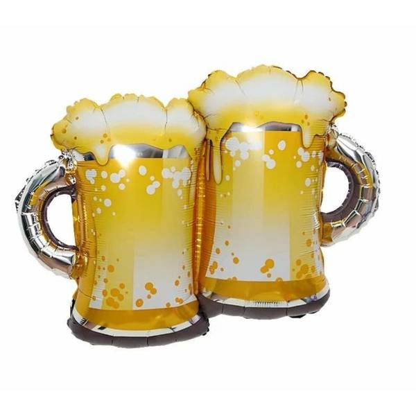 Foil Balloon - Double Beer Mug - Single Piece